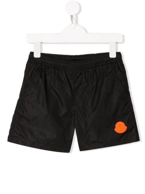 kids black swim shorts