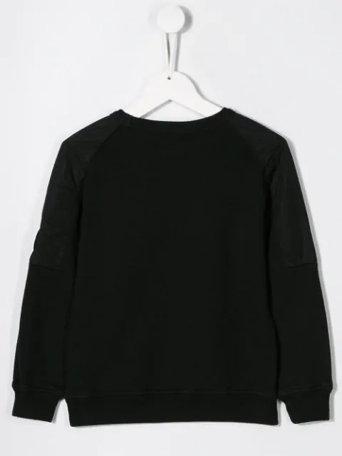 boys black cp jumper