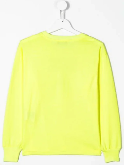 Shop Balenciaga The Power Of Dreams T-shirt In Yellow