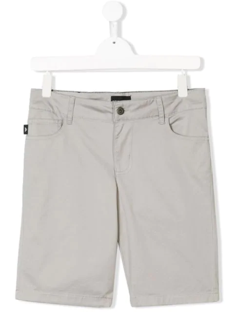 emporio armani denim shorts