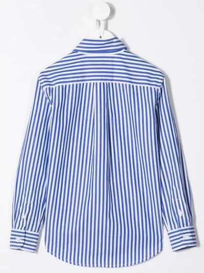 Shop Ralph Lauren Oxford Shirt In Blue