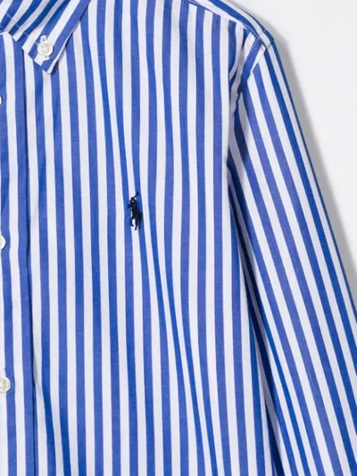 Shop Ralph Lauren Oxford Shirt In Blue