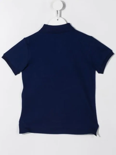 Shop Gucci Gg Blade Polo Shirt In Blue