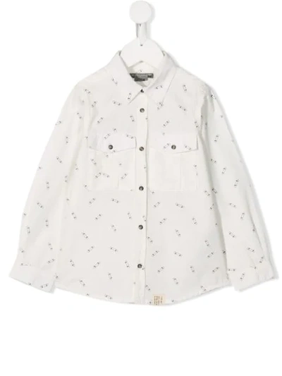 Shop Bonpoint Marius Shirt In White