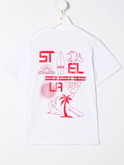 Stella Mccartney Stella Print T-shirt In White