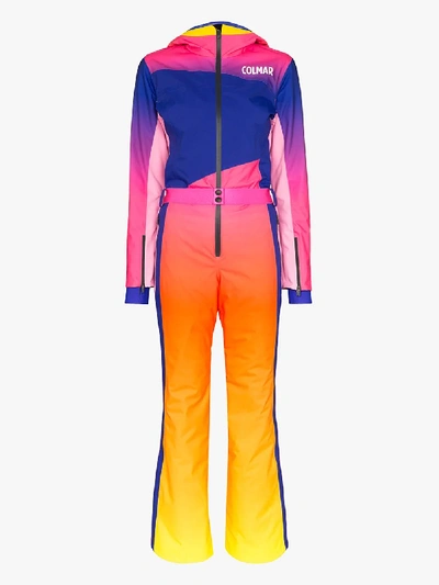 Shop Colmar Gradient Ski-suit In Blue