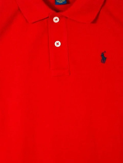 Shop Ralph Lauren Classic Polo Shirt In Red