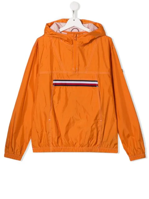 tommy hilfiger orange parka