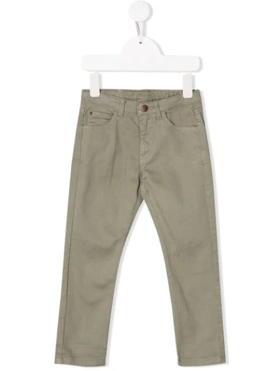 Shop Knot Jake Trousers In Grey