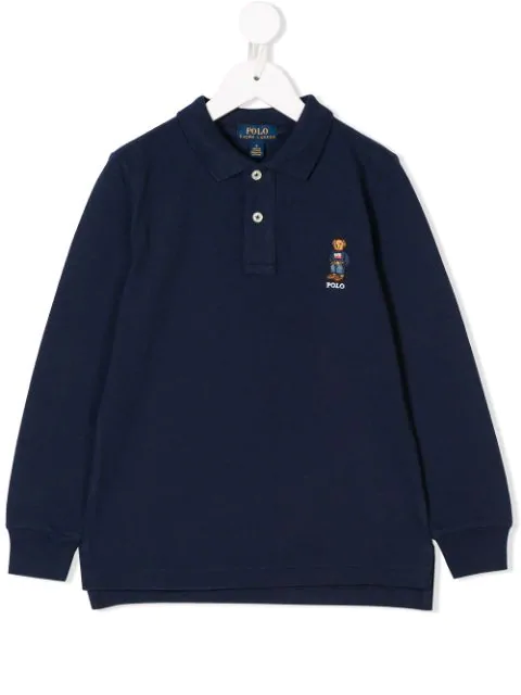 polo bear collar shirt