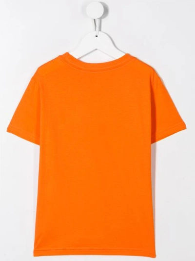 Shop Ralph Lauren Round Neck T-shirt In Orange