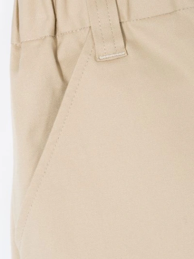 Shop Familiar Classic Chino Shorts In Brown