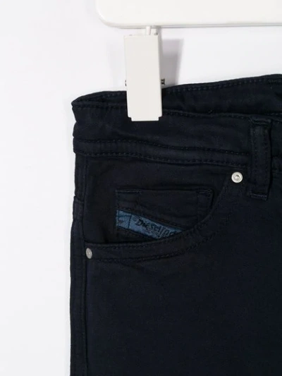 Shop Diesel Slim Jogg Jeans In Blue