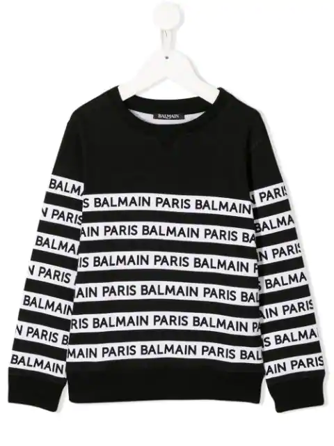 black and white striped sweatshirt