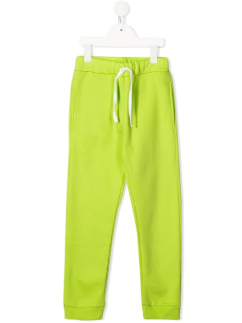 kids green track pants