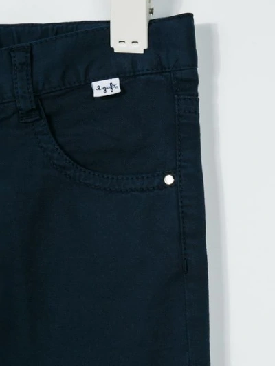 Il Gufo Slim Leg Jeans In Blue