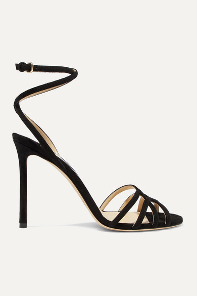 jimmy choo suede sandals