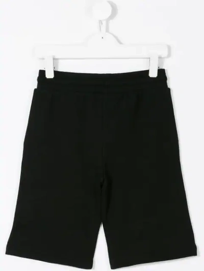 Shop Marcelo Burlon County Of Milan Jersey Shorts In Black