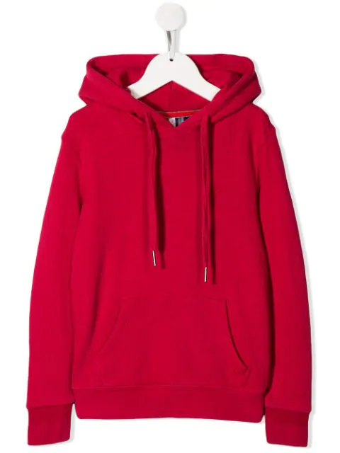 kangaroo pocket drawstring hoodie