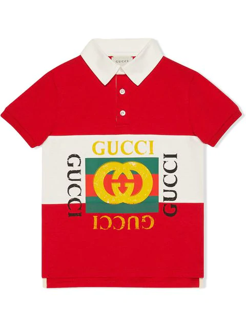 gucci cotton polo
