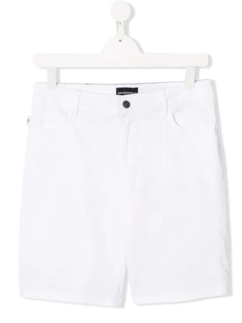 armani kids shorts