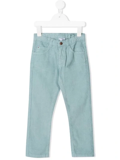 Shop Knot Jake Corduroy Trousers In Blue