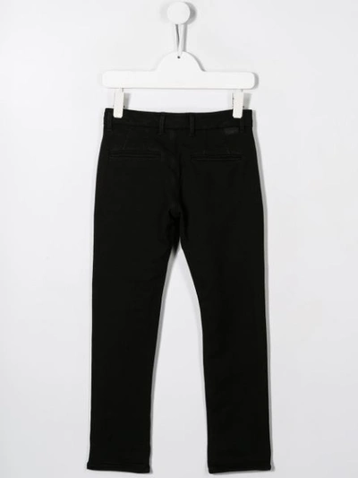 Shop Paolo Pecora Casual Jogging Trousers In Black