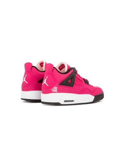Shop Jordan Air  4 Retro (gs) Sneakers In Pink