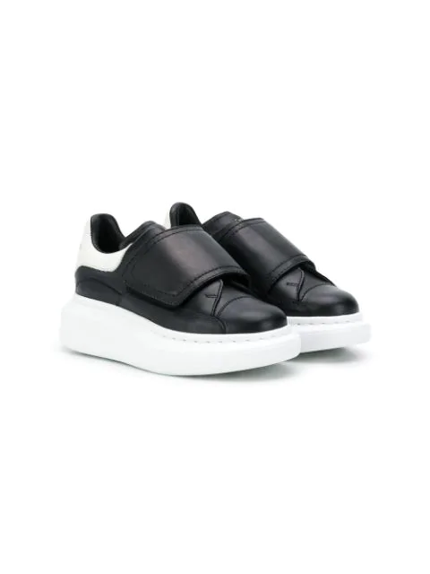 alexander mcqueen strap trainers