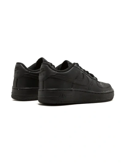 Nike Kids' Air Force 1 Low "triple Sneakers In Black/black | ModeSens