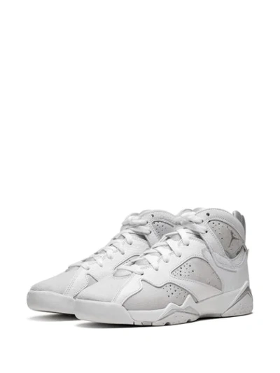 Shop Jordan Air  7 Retro Bg Sneakers In White