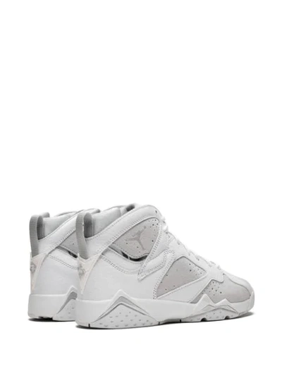 Shop Jordan Air  7 Retro Bg Sneakers In White