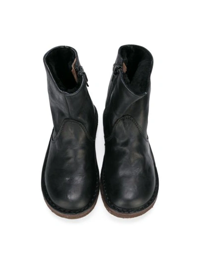Shop Pèpè Ankle Length Boots In Black