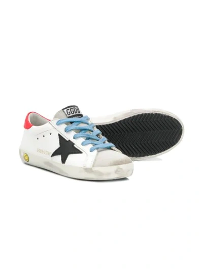 Shop Golden Goose Superstar Sneakers In White