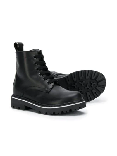 Shop Dsquared2 Lace-up Boots In Black