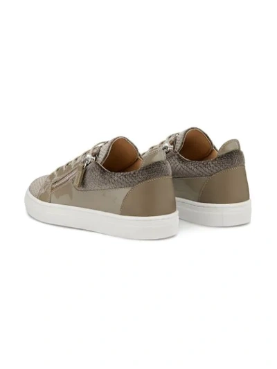 Shop Giuseppe Junior Gail Sneakers In Grey