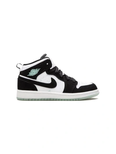 Shop Jordan 1 Sneakers In Black