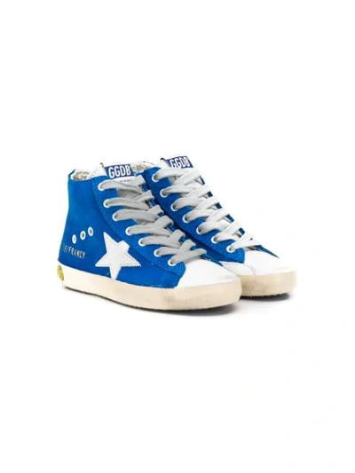 Shop Golden Goose Francy Sneakers In Blue