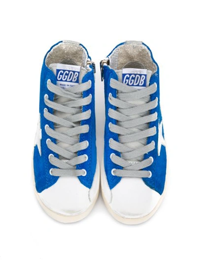 Shop Golden Goose Francy Sneakers In Blue