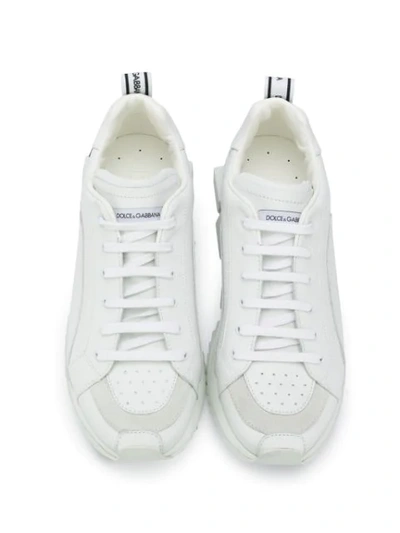 Shop Dolce & Gabbana Teen Classic Low-top Sneakers In White