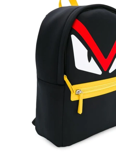 Shop Fendi Bad Bugs Backpack In Black