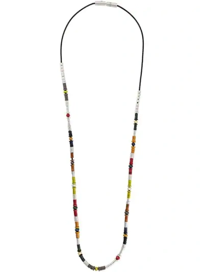 Shop Ambush Beaded Necklace In Black