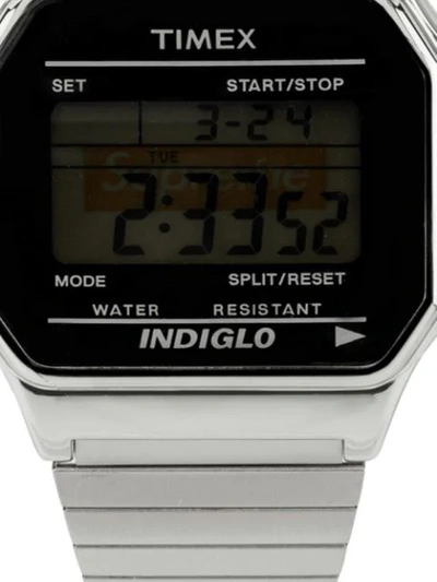 Supreme Timex Digital Watch In Metallic | ModeSens