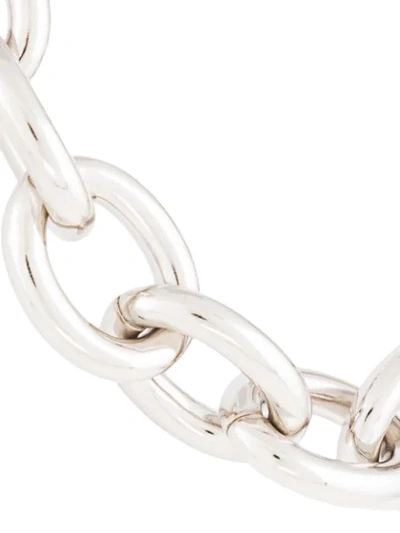 Shop Off-white Chain Necklace In Silver No Color