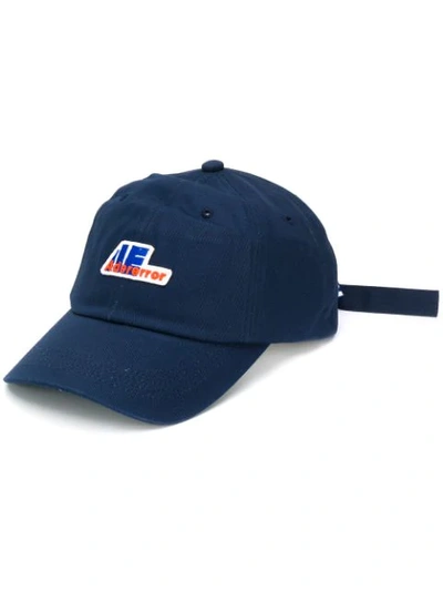 Shop Ader Error Logo Print Cap In Blue