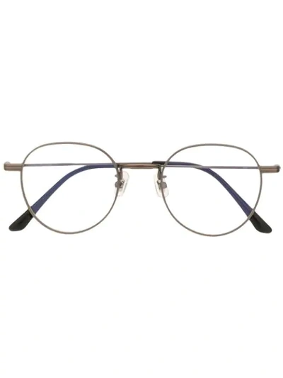 Shop Gentle Monster Leto D01 Optical Glasses In Black