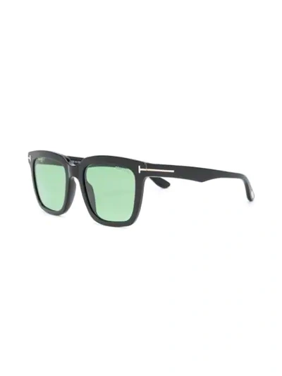 Tom Ford Square Shape Sunglasses In Black