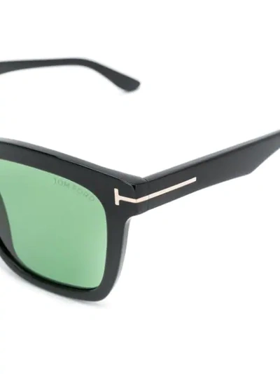 Tom Ford Square Shape Sunglasses In Black