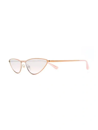 Shop Vogue Eyewear X Gigi Hadid Cat Eye Sunglasses In Pink
