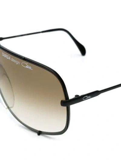 Shop Cazal 902 Pilot Frame Sunglasses In Black